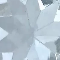 1.15 ct. t.w. Aquamarine and 1/10 ct. t.w. Diamond Accent Flower Necklace in 14K White Gold 