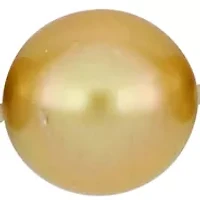 10-12.5 Millimeter Cultured South Sea Pearl Necklace with 14K Yellow Gold