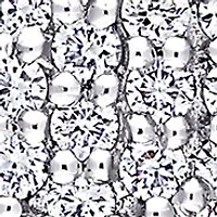 1/6 ct. t.w. Diamond Cluster Medallion Necklace in 18K White Gold