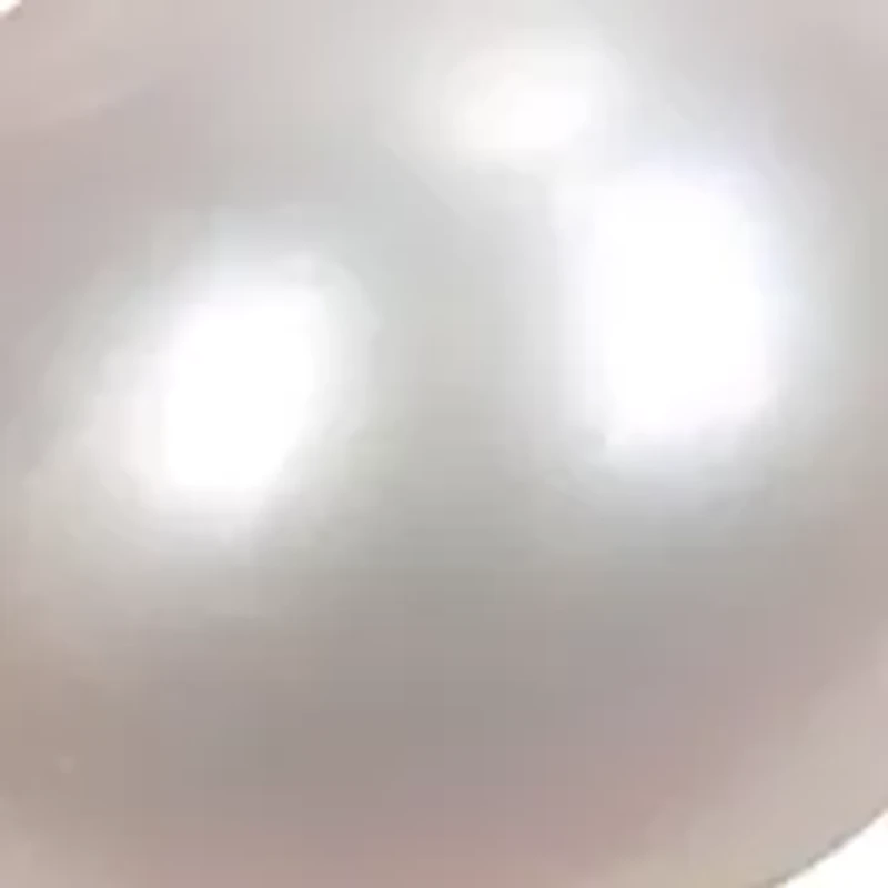 7-8 Millimeter Cultured Freshwater Pearl Tin Cup Necklace in 10k Yellow Gold