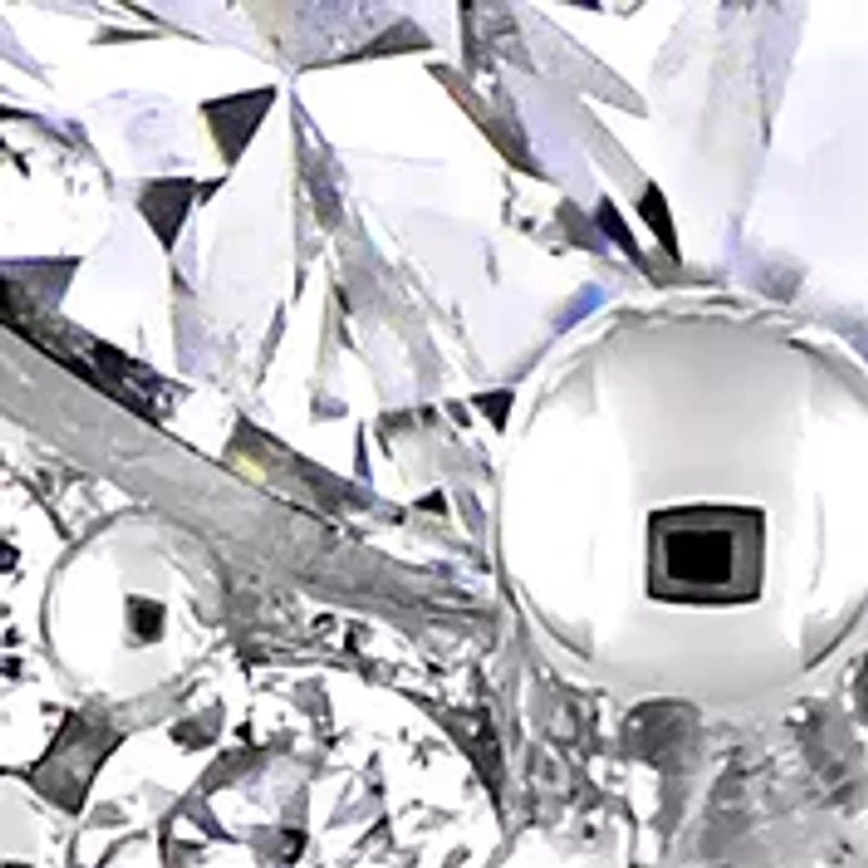 3/4 ct. t.w. Diamond Halo Heart Engagement Ring 14k White Gold