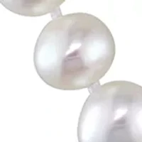 6.5-7 MM Freshwater Cultured Pearl 18" Strand Necklace with Sterling Silver Clasp