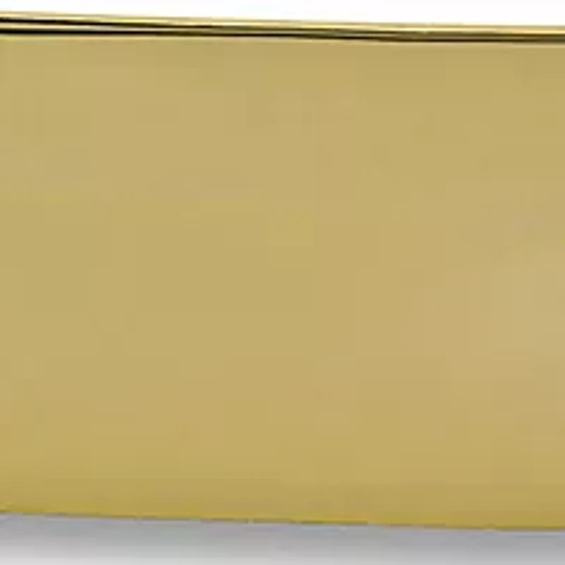 Men's Engravable Figaro Link ID Bracelet in 10k Yellow Gold (8 mm/8 in)