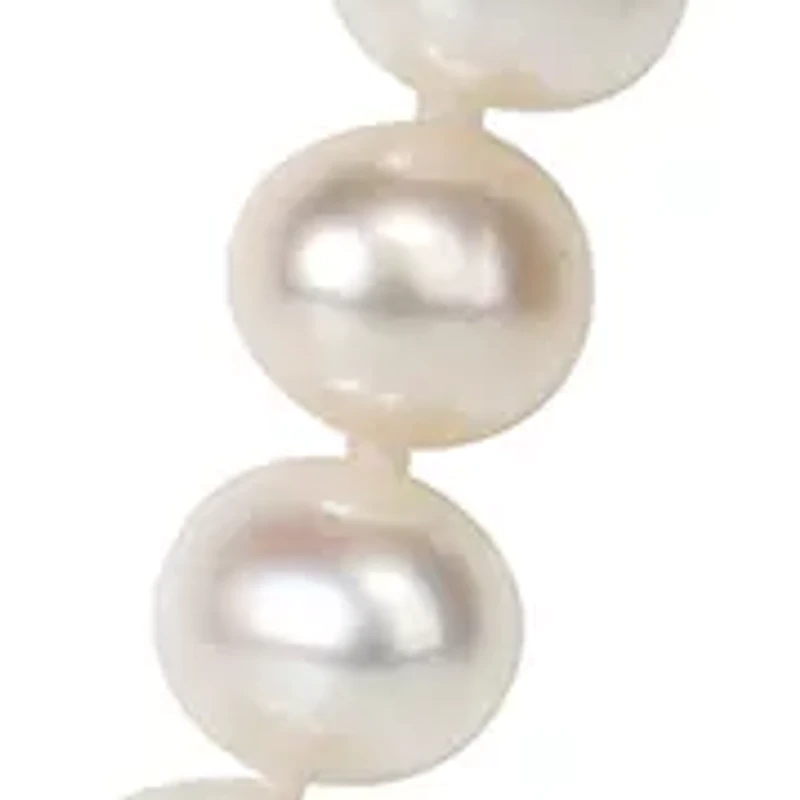 3-Piece Freshwater Cultured Pearl Bracelet, Necklace, and Earring Set