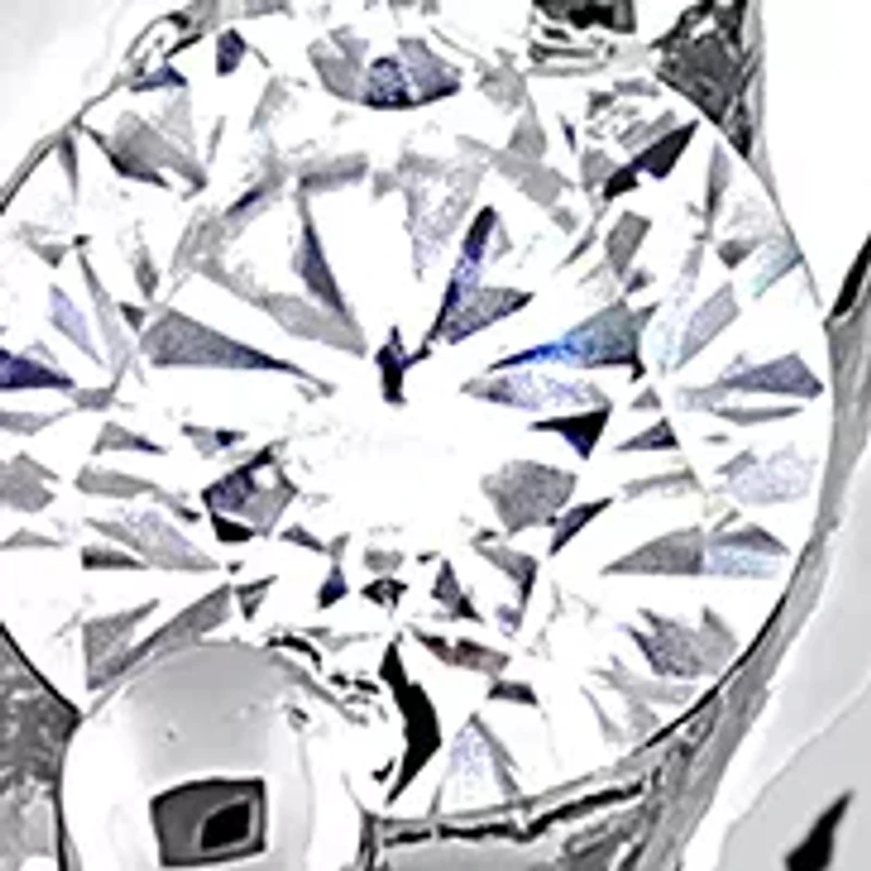 1 ct. t.w. Created Moissanite Full Eternity Band in Sterling Silver