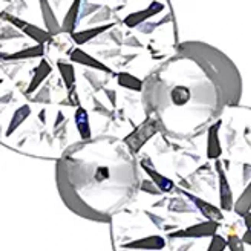 2.4 ct. t.w. Created Moissanite Heart Necklace in Sterling Silver