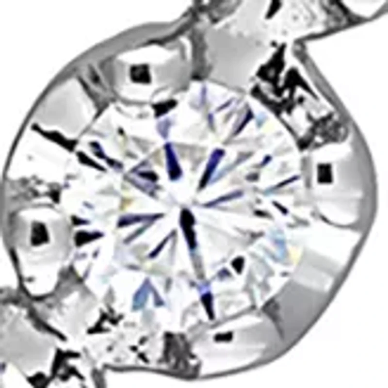 2.75 ct. t.w. Created Moissanite Dangle Earrings in Sterling Silver