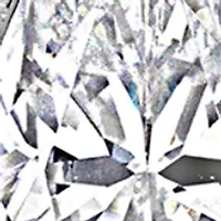 1.37 ct. t.w. Created Moissanite Teardrop Halo Earrings in Sterling Silver