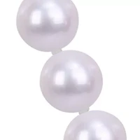 9-10MM Freshwater Cultured Pearl 18" Strand Necklace with Sterling Silver Clasp