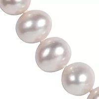 6.5-7MM Cultured Freshwater Pearl 16" Strand Necklace with Sterling Silver Clasp