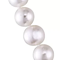 7.5-8MM Cultured Freshwater Pearl 18" Strand Necklace with Sterling Silver Clasp