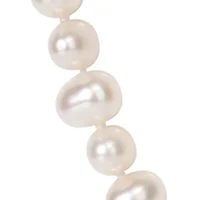 6-7MM Cultured Freshwater Pearl 20" Strand Necklace with Sterling Silver Clasp