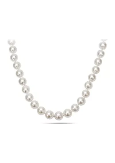 10-13MM South Sea Pearl Graduated 18" Strand Necklace with 14k Yellow Gold Clasp