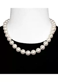 10-13MM South Sea Pearl Graduated 18" Strand Necklace with 14k Yellow Gold Clasp