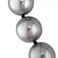 10-13MM Tahitian Cultured Pearl Graduated 18" Strand Necklace with 14k White Gold Clasp