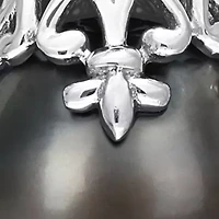 9-10MM Tahitian Cultured Drop Pearl Necklace in 14k White Gold