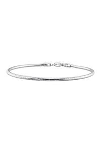 Sterling Silver 1.9mm Snake Chain Bracelet, 7.5"