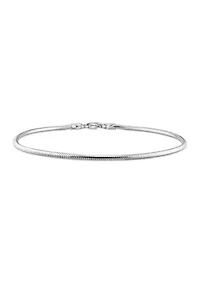 Sterling Silver 1.9mm Snake Chain Bracelet, 9"