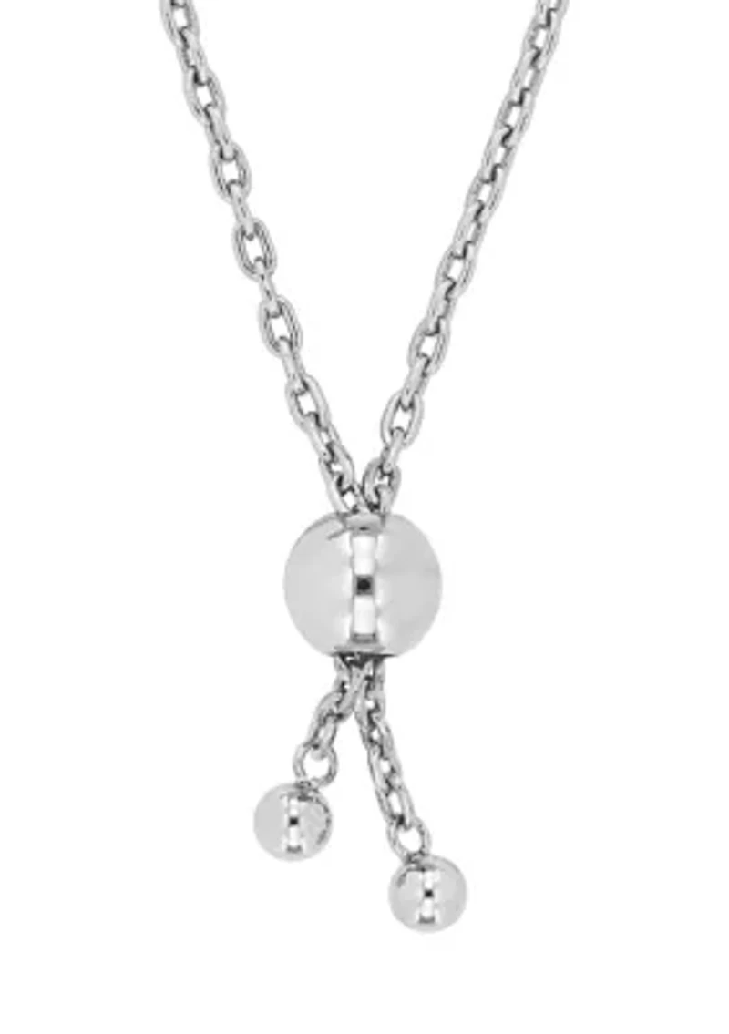 Lab Created 3/4 Ct DEW Created Moissanite Pear Shape Halo Adjustable Bolo Bracelet in Sterling Silver