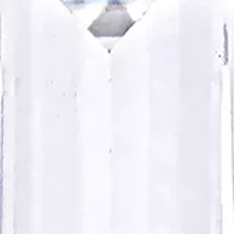 Lab Created 3.18 ct. t.g.w. Created White Sapphire Bezel Style Emerald Cut Stud Earrings in Sterling Silver