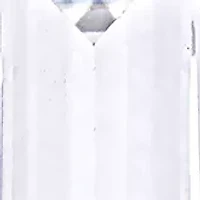 Lab Created 3.18 ct. t.g.w. Created White Sapphire Bezel Style Emerald Cut Stud Earrings in Sterling Silver