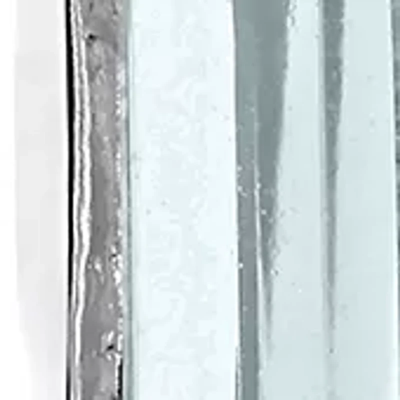 1.90 ct. t.g.w. Aquamarine Bezel Style Emerald Cut Stud Earrings in Sterling Silver