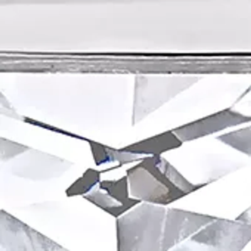 Lab Created 4.10 ct. t.g.w. Created White Sapphire Bezel Style Square Stud Earrings in Sterling Silver