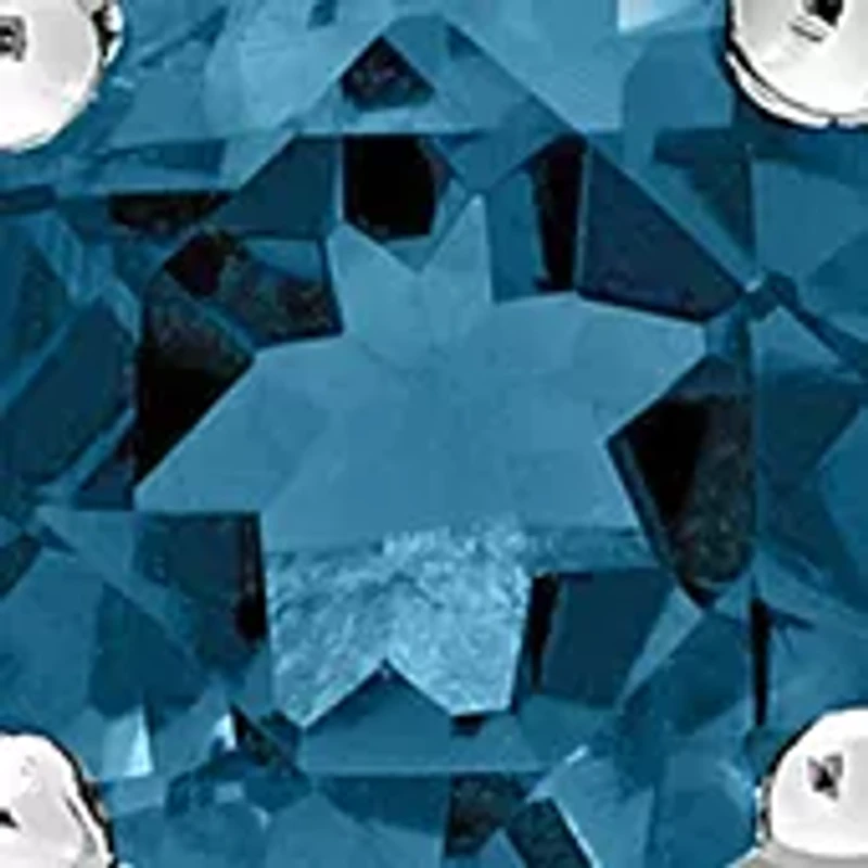 3.32 ct. t.g.w. Sky Blue Topaz and London Blue Topaz Graduated Open Circle Earrings in Sterling Silver