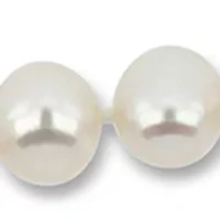 9-10 MM Freshwater Pearl Necklace in Sterling Silver