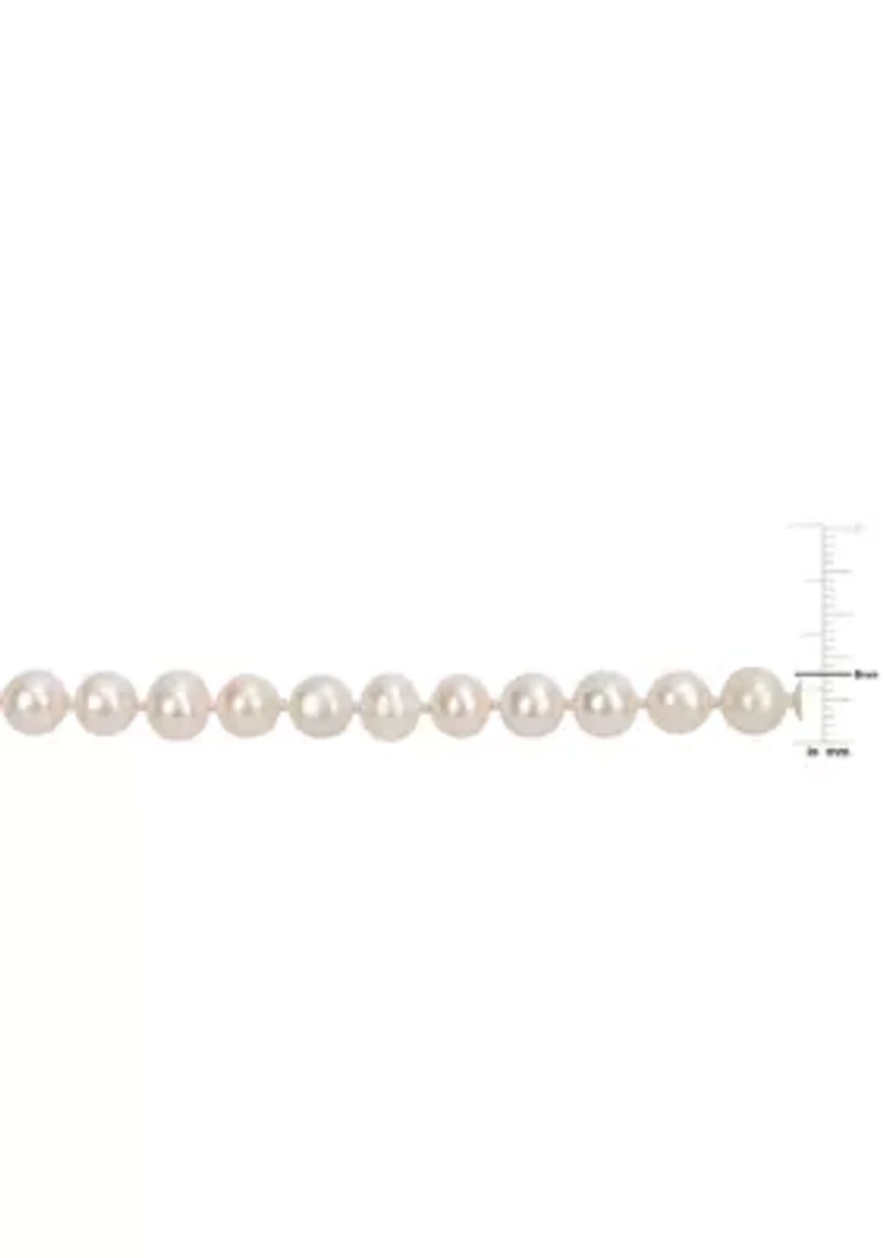 7.5-8MM Freshwater Cultured Pearl Strand Necklace