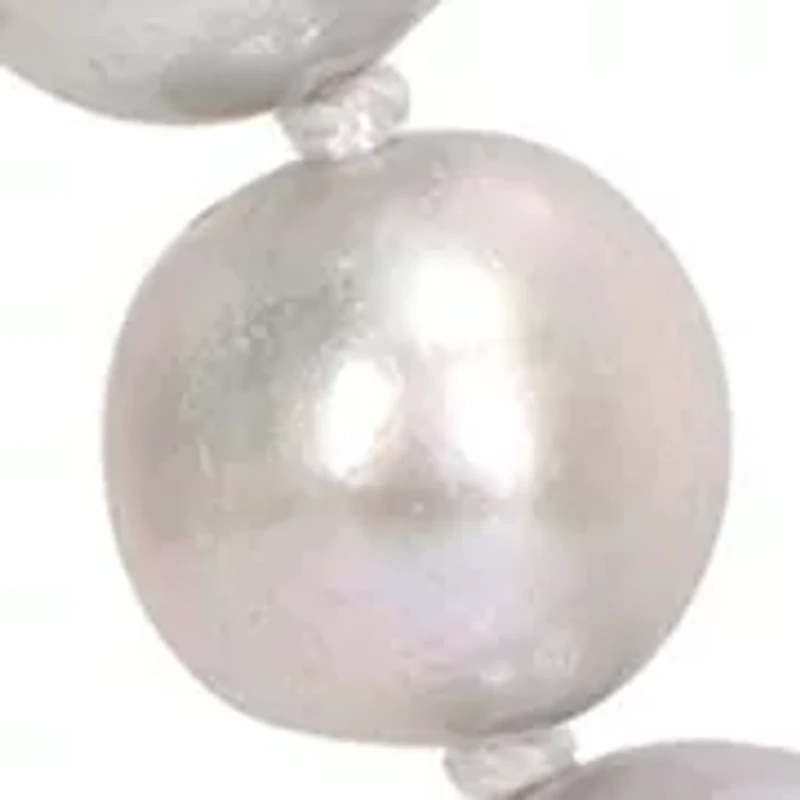 Gray Cultured Freshwater Pearl Strand Necklace