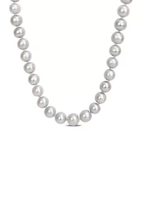 Gray Cultured Freshwater Pearl Strand Necklace
