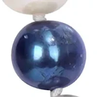 7.5-8MM Multi-Color Freshwater Cultured Pearl 5-Piece Set of Necklace Earrings & Bracelet in Sterling Silver