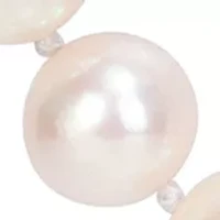 7.5-8MM Freshwater Cultured Pearl 3-Piece Set of Necklace Earrings & Bracelet in Sterling Silver