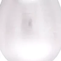 1/5 CT TGW White Topaz and 8 - 8.5 MM White Cultured Freshwater Pearl Drop Pendant with Chain in Sterling Silver