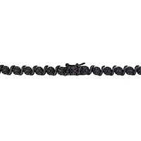 1/2 CT TW Black Diamond Tennis Necklace in Black Rhodium Plated Sterling Silver