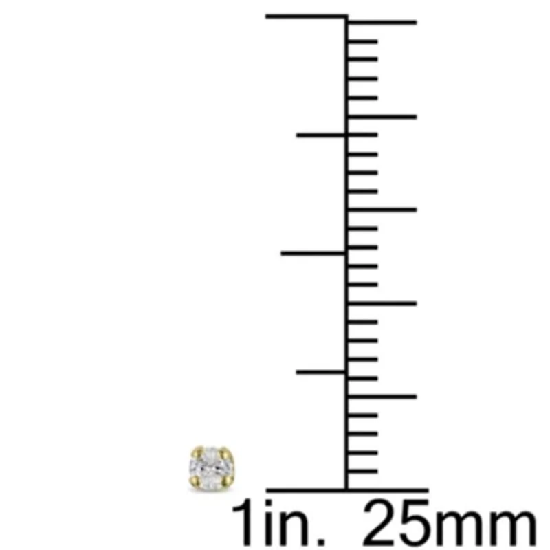 1/10 ct. t.w. Diamond Stud Earrings in 14K Yellow Gold