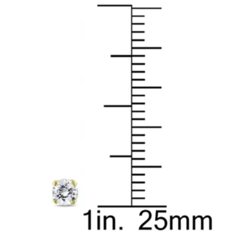 1/4 ct. t.w. Diamond Stud Earrings in 14K Yellow Gold