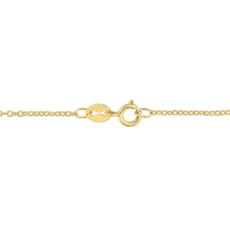 11.44 ct. t.g.w. Citrine, Madeira Citrine and White Topaz Double Halo Circle Pendant with Chain in 18K Yellow Gold Plated Sterling Silver