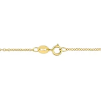 11.44 ct. t.g.w. Citrine, Madeira Citrine and White Topaz Double Halo Circle Pendant with Chain in 18K Yellow Gold Plated Sterling Silver