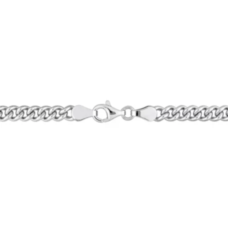 Lab Created 1.62 CT TGW Created Pink Sapphire Bracelet in Sterling Silver