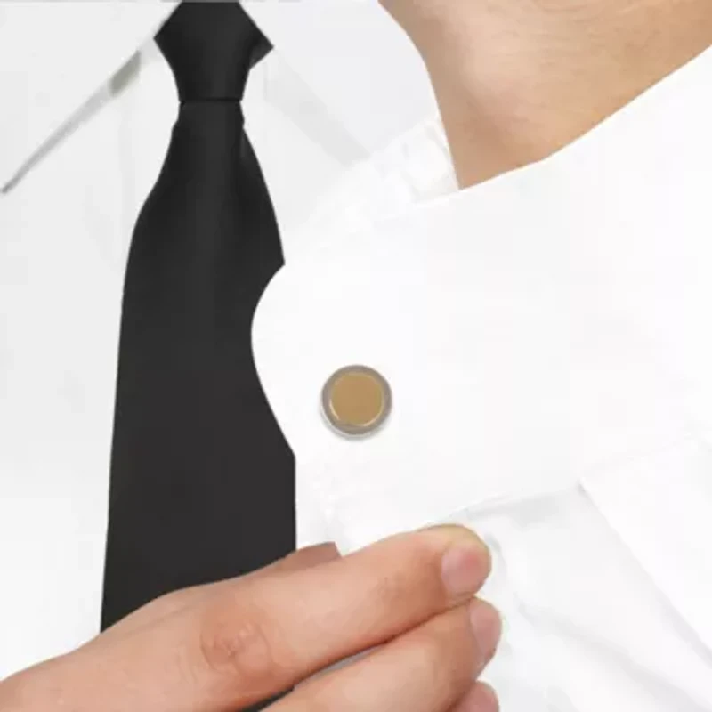 Cufflink Pin in 10K Two-Tone Gold