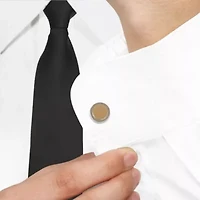 Cufflink Pin in 10K Two-Tone Gold