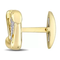 5/8 ct. t.w. Diamond Cufflink in 10K Yellow Gold