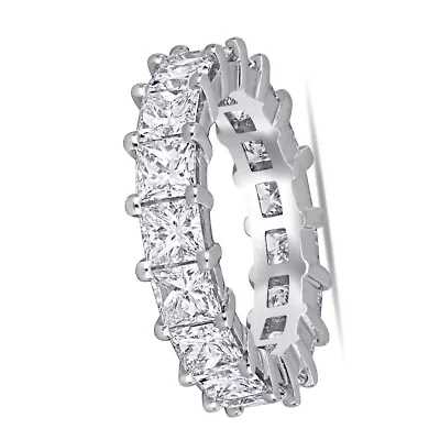 5.54 ct. t.w. Diamond Eternity Ring in Platinum
