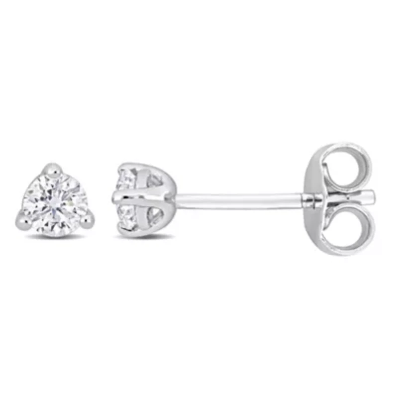 1/4 ct. t.w. Diamond Solitaire Stud Earrings in Platinum