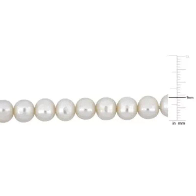 Freshwater Cultured Pearl Bracelet with Sterling Silver Clasp