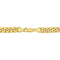 6.6MM Curb Chain Bracelet in 10K Yellow Gold