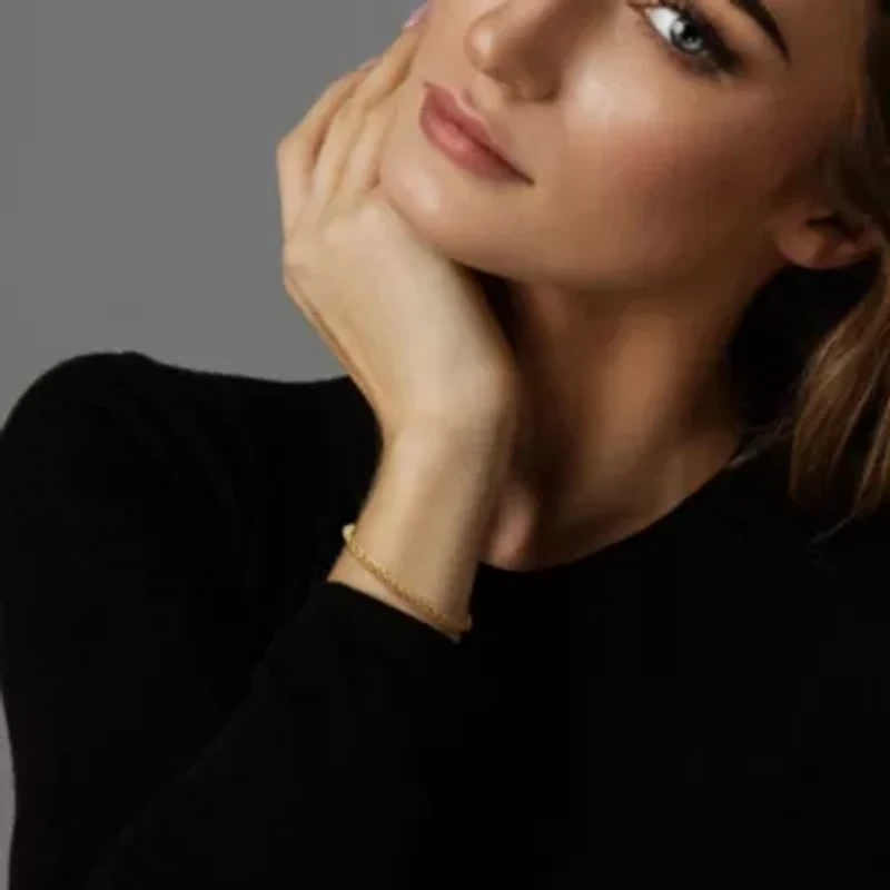 4MM Infinity Rope Chain Bracelet in 14K Yellow Gold