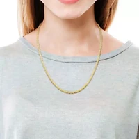 3MM Infinity Rope Chain Necklace in 14K Yellow Gold